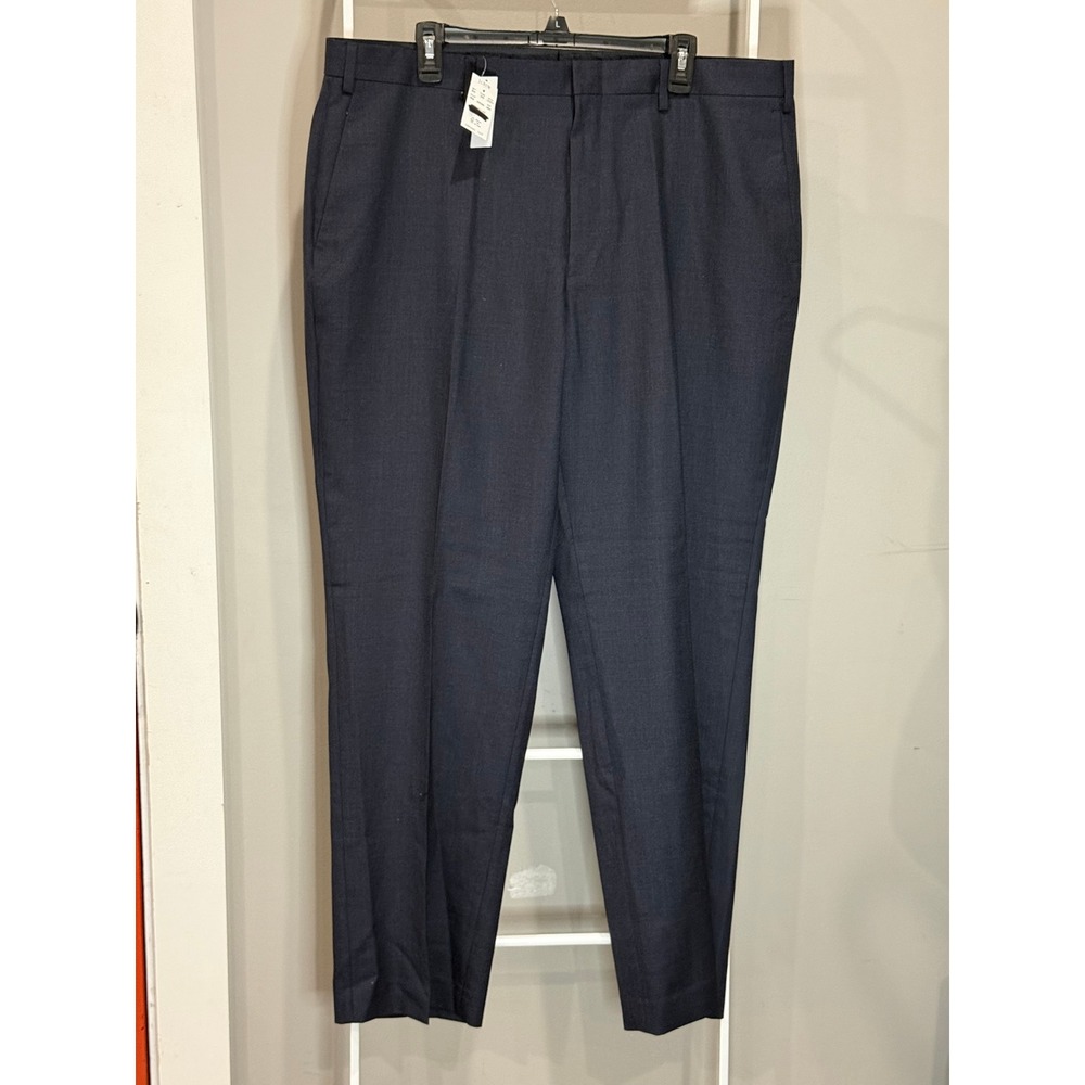 J.Crew Thompson Classic Navy Blue 100% Wool‎ Suit Pants Mens 38x32 NWT Preppy